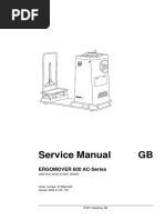 Ergo Mover 600AC Service Manual 212892-040