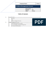 ITIL Problem Management Process