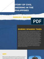 History of Civil Engineering in The Philippines: Amalia I. Balane