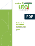 Sistemas de Información - Primer Parcial - P (1) - eVIDENCIA