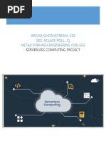 Serverless Coumputing Project
