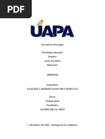 Trabajo Final Analisis y Modificacion de Conducta