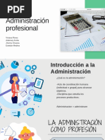 Introducción A La Administración