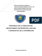 Departamento de Recepcion Analisis y Diagnostico de La Informacion