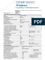 Código: 575025 Motoc - EMBRACO 1/4 EM2Y70HLP-R134-163f/h