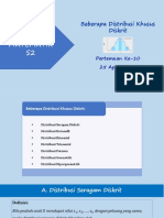 Distribusi Khusus Diskrit 1