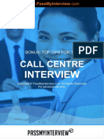 Call Centre: Interview