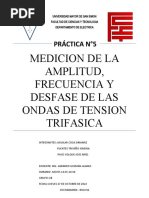 Medicion de La Amplitud Informe