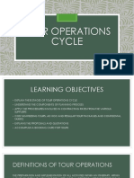 Tour Operations Cycle