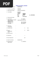 Project at A Glance - Top Sheet: Taluk/Block: District: Pin: State: E-Mail: Mobile