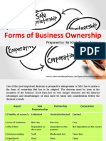 Types of Business Ownership