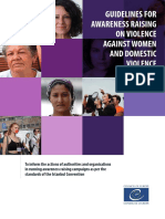 Guidelines For Awareness Raising On VAW and DV - ENG