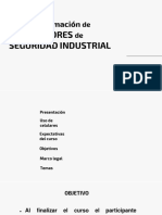 Formación: Supervisores Seguridad Industrial