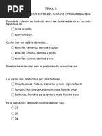 Test Odontología 1