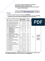 Polytechnic Notification Telangana