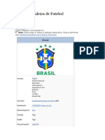 Seleção Brasileira de Futebol