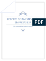 Reporte Investigación ESR