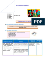 D3 A2 SESION Elaboramos Tarjeta Navideña