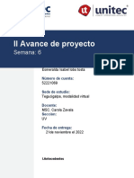 Segundo Avance Proyecto Final - 52221069