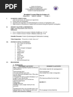 Detailed Lesson Plan in Science 8 1Q