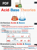 Explination-ChemCH 18 - Acid-Base Theories