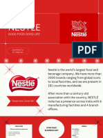 NESTLE - "Good Food, Good Life".