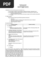 Detailed Lesson Plan (SHS)