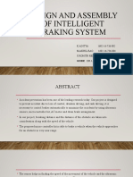 Major Project - PPTX - Design and Assembly of Intelligent Braking System