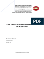 Analisas de Normas Internacional de Auditoria