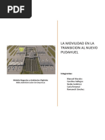 La Movilidad en La Transición Al Nuevo Pudahuel