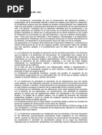 1931 Carta de Atenas Resoluciones