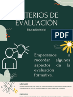 Criterios, Estándares y Retroalimentación para El Aprendizaje