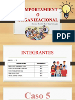 COMPORTAMIENTO ORGANIZACIONAL Expo