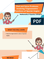 Mathematics 9 Quarter 4 Week 1