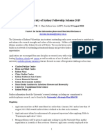 Sydney Fellowships 2019 Guidelines1