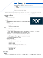 Morfología. Las Clases de Palabras y Sus Características