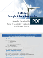 II Master Energía Solar y Renovables-T3 - Medición y Tratamiento de Los Datos Viento