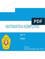 Matematika Komputasi - Sesi 14