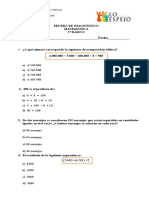 5º Básico Diagnóstico