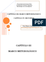 Diapositivas Proyecto de Investigación Capítulo Iii Metodología Capit Iv Aspectos Adm