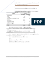 Exercício Depreciação 3