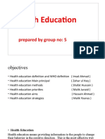 Health Education 1