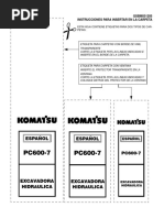 Manual de Taller PC600-7