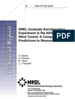 NREL Unsteady Aerodynamics Experiment in The NASA-Ames Wind Tunnel: A Comparison of Predictions To Measurements