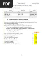 C - 25 Concrete Mix Design (Slab)