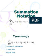 Summation Notation