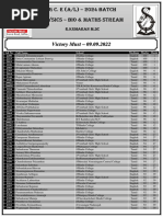 Victory Must - 09.09.2022: G C. E (A/L) - 2024 BATCH Physics - Bio & Maths Stream