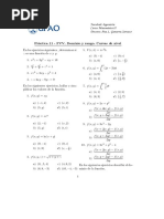 Práctica 11 - FVV. Dom y Rango. Curvas de Nivel