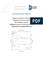 Artículo Diagrama Hierro-Carbono