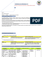 EXPERIENCIA DE APRENDIZAJE 3 San Graciano